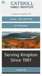 Mobile Screenshot of catskillfamilyinstitute.com